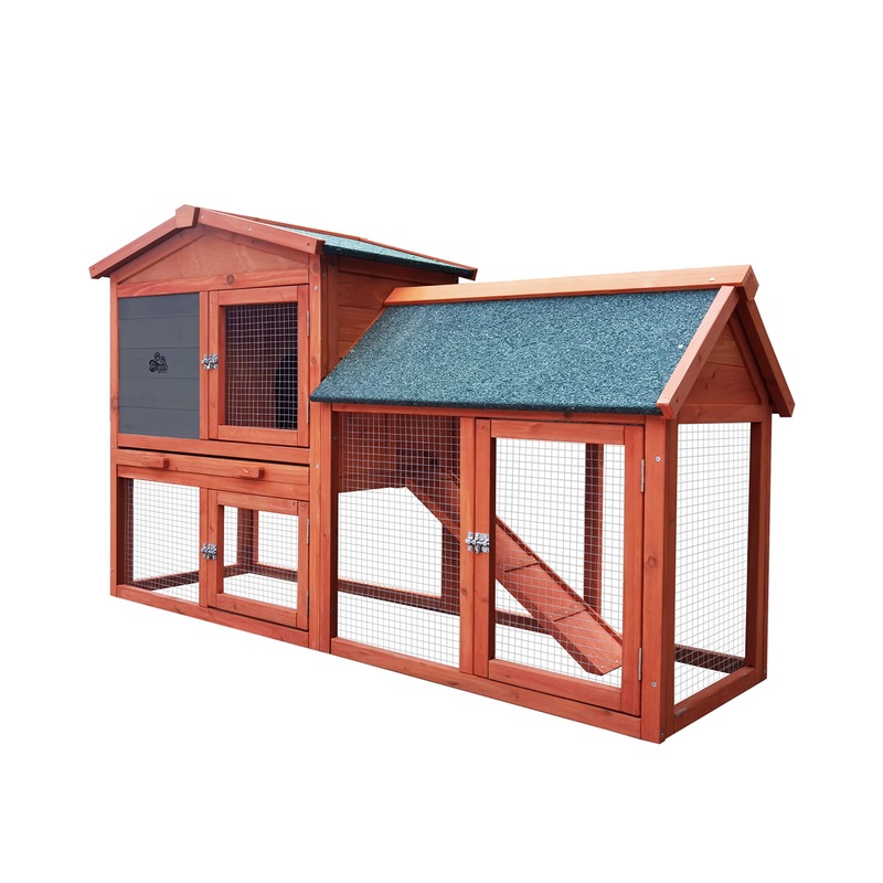 Buy Alopet Rabbit Hutch Chicken Coop Large Hutches House Pet Run Cage