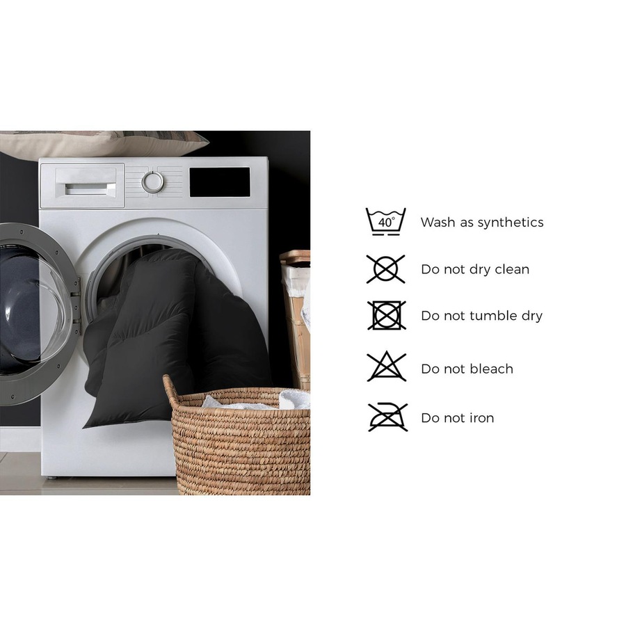 Bedra Mattress Topper QUEEN Pillowtop 1000GSM Bamboo Charcoal Mattress Protector