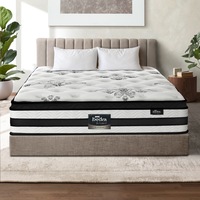 Bedra Double Spring Mattress Euro Top COOL GEL Memory Foam Latex Luxury Bed