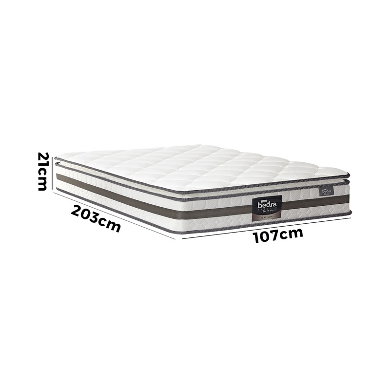 Buy Bedra King Single Mattress Spring Latex Euro Top Cool Gel Foam