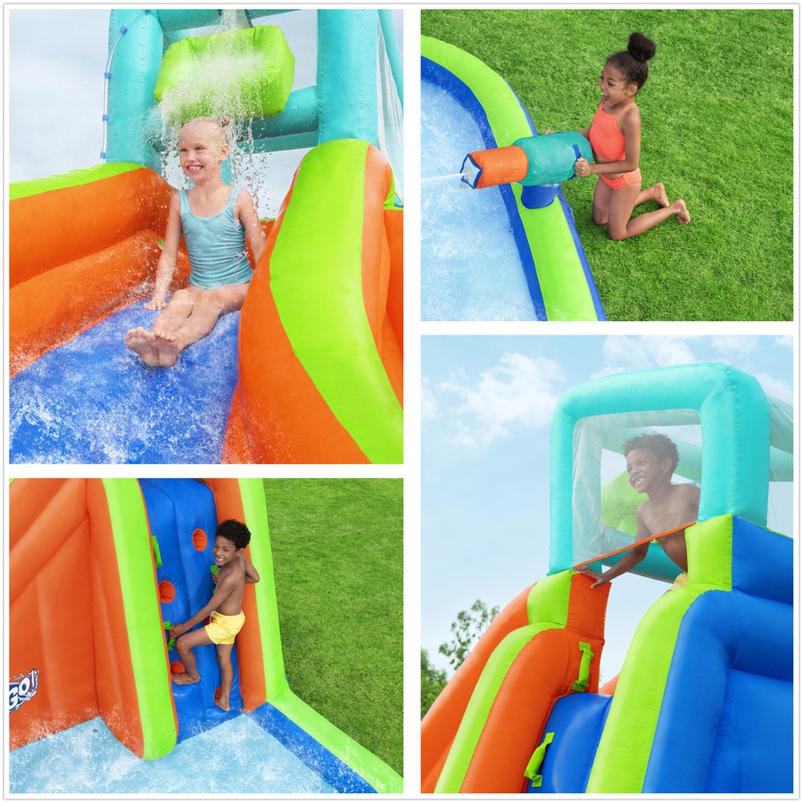 Bestway Inflatable Bounce House Water Slide Trampoline Jumping Castle Kids Toy