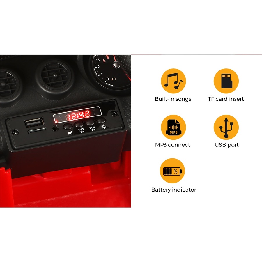 Kids Ride On Car Mercedes-Benz AMG GTR Licensed Electric Vehicle Toy Gift 12V