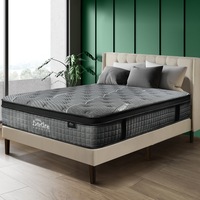 Bedra King Mattress 34cm Spring Mattress Euro Top Latex Foam 7 zone