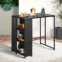 Livsip Outdoor Bar Table Dinning Table Indoor Furniture Bar Setting Patio Furniture