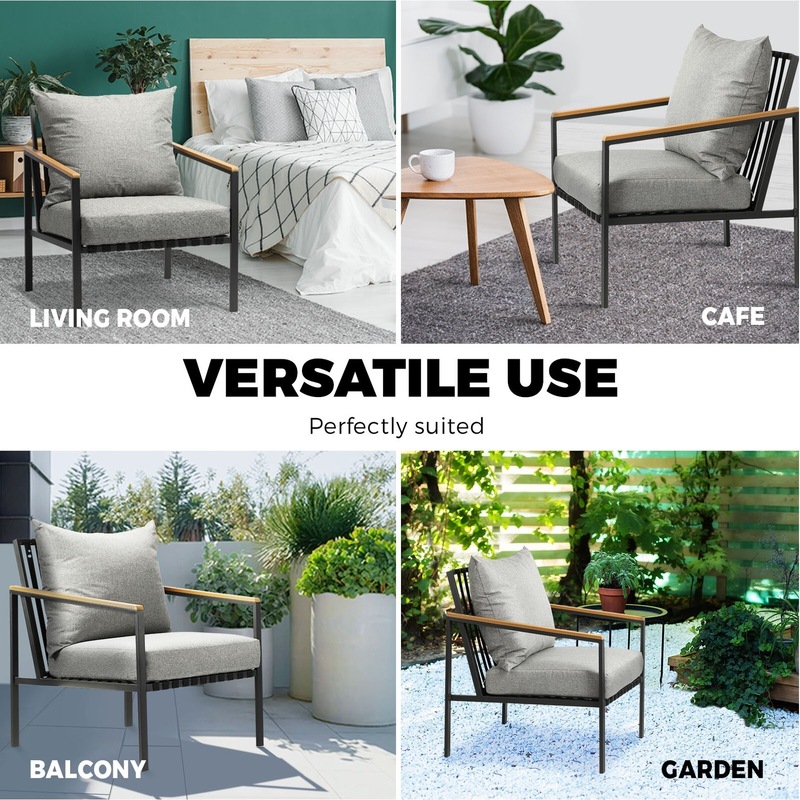 Buy Livsip 24 Piece Lounge Set Outdoor Furniture Chair Sofa Table Garden Patio MyDeal
