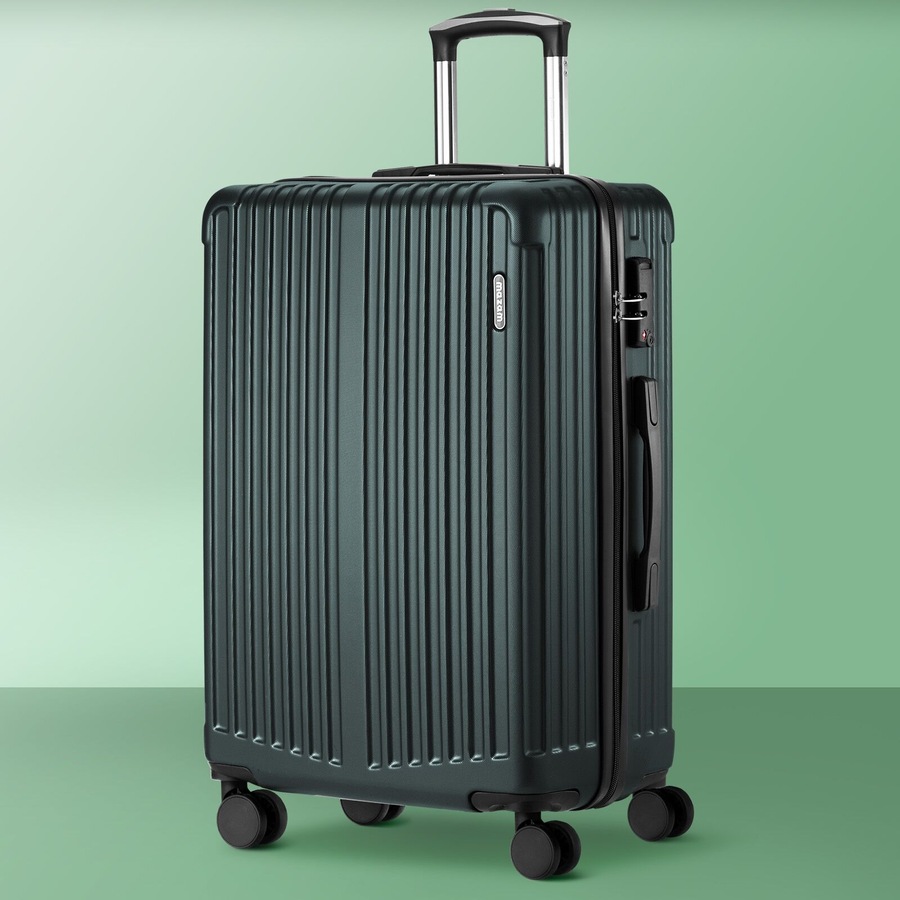 Mazam 28" Luggage Suitcase Trolley Set Travel TSA Lock Storage ABS Case Green