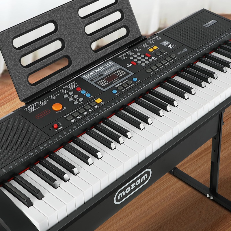 Buy Mazam 61 Keys Electronic Piano Keyboard Electric Keyboards With