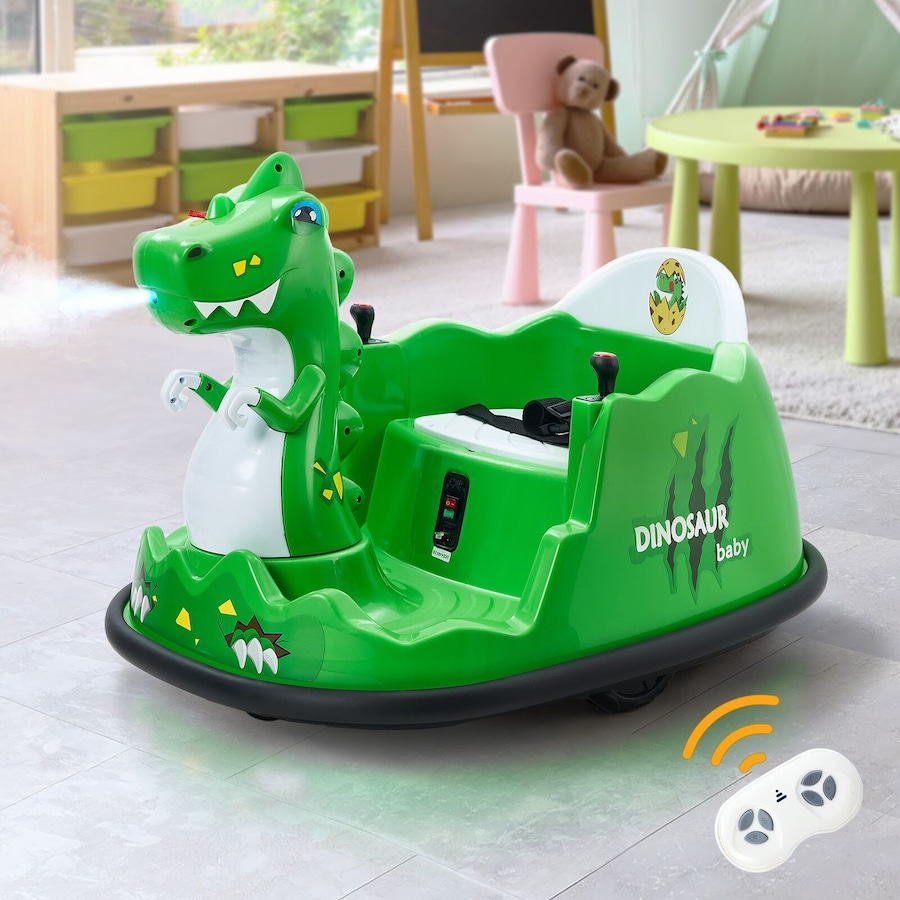 Mazam Kids Ride on Car Bumper Electric Cars Toy Remote Control Spray Led Trex
