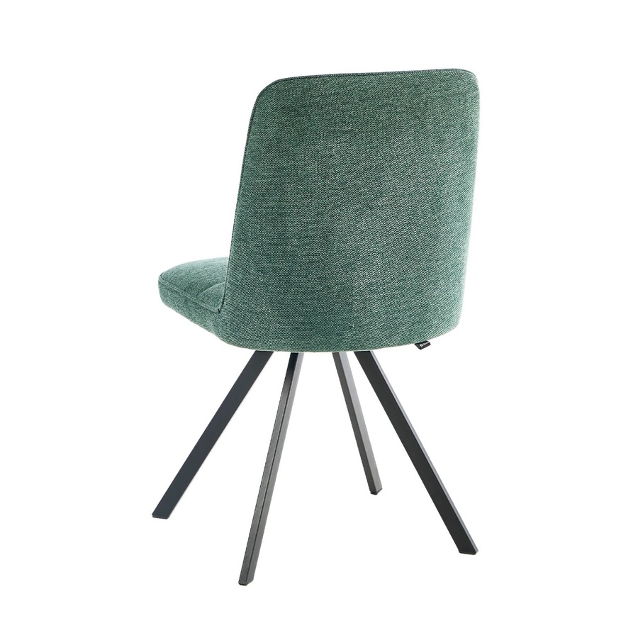 Oikiture 8x Dining Chair Kitchen Seat Linen Fabric Accent Chair Green