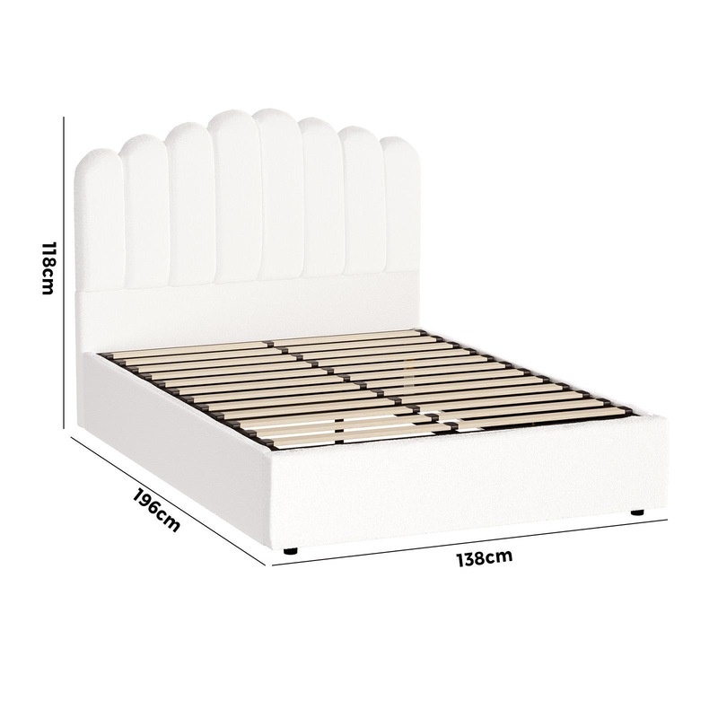 Buy Oikiture Bed Frame Queen Double King Single Size Gas Lift Beds
