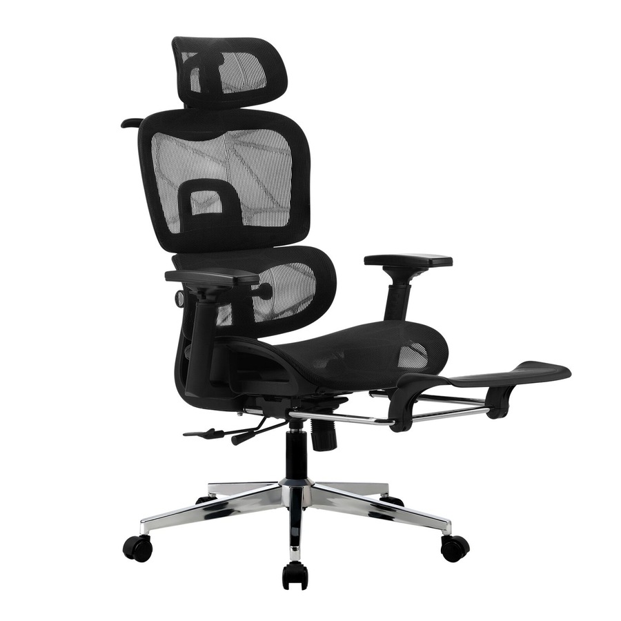 Oikiture Ergonomic Office Chair Mesh Executive Seat Computer Chairs Black
