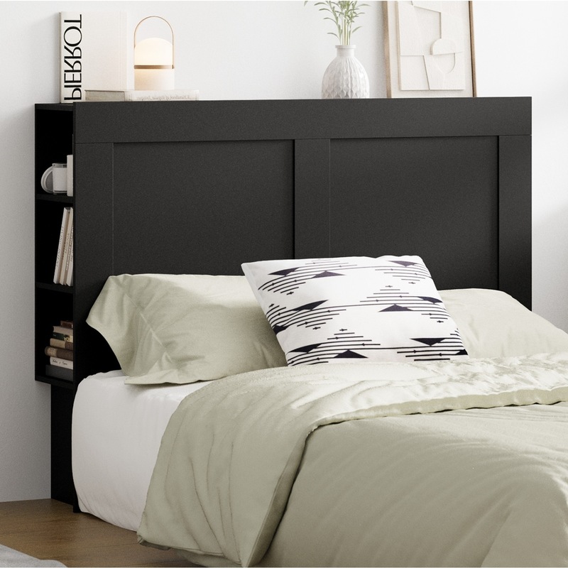 Buy Oikiture Headboard Bed Head Queen Double King Bedhead with Storage ...