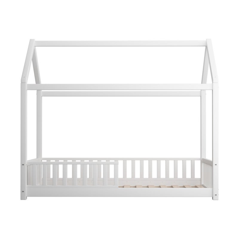 Buy Oikiture Kids Bed Frame With Single Mattress Set - MyDeal