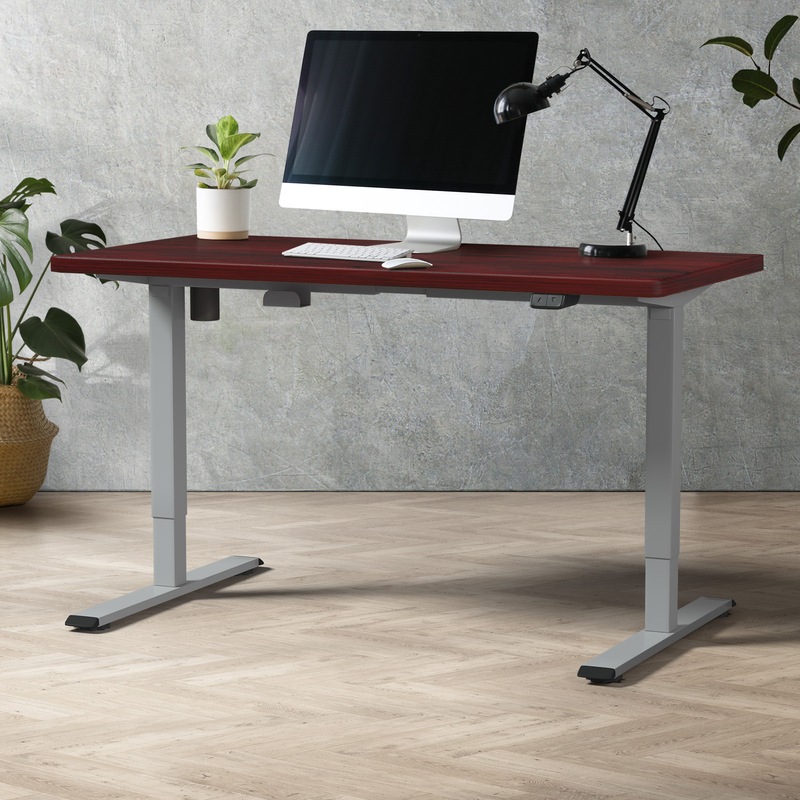 Buy Oikiture Standing Desk 1.4m x 0.7m Height Adjustable Sit Stand