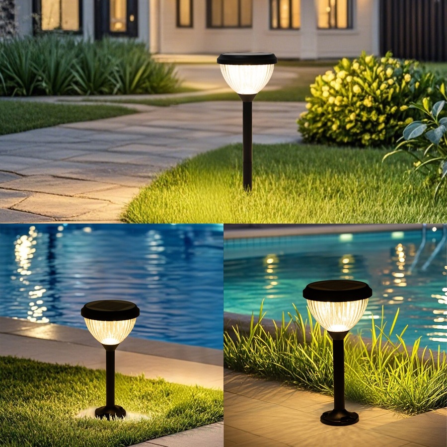 Outway 2x Solar Lawn Light 4-in-1 Outdoor Garden Lights Path Waterproof Lamp