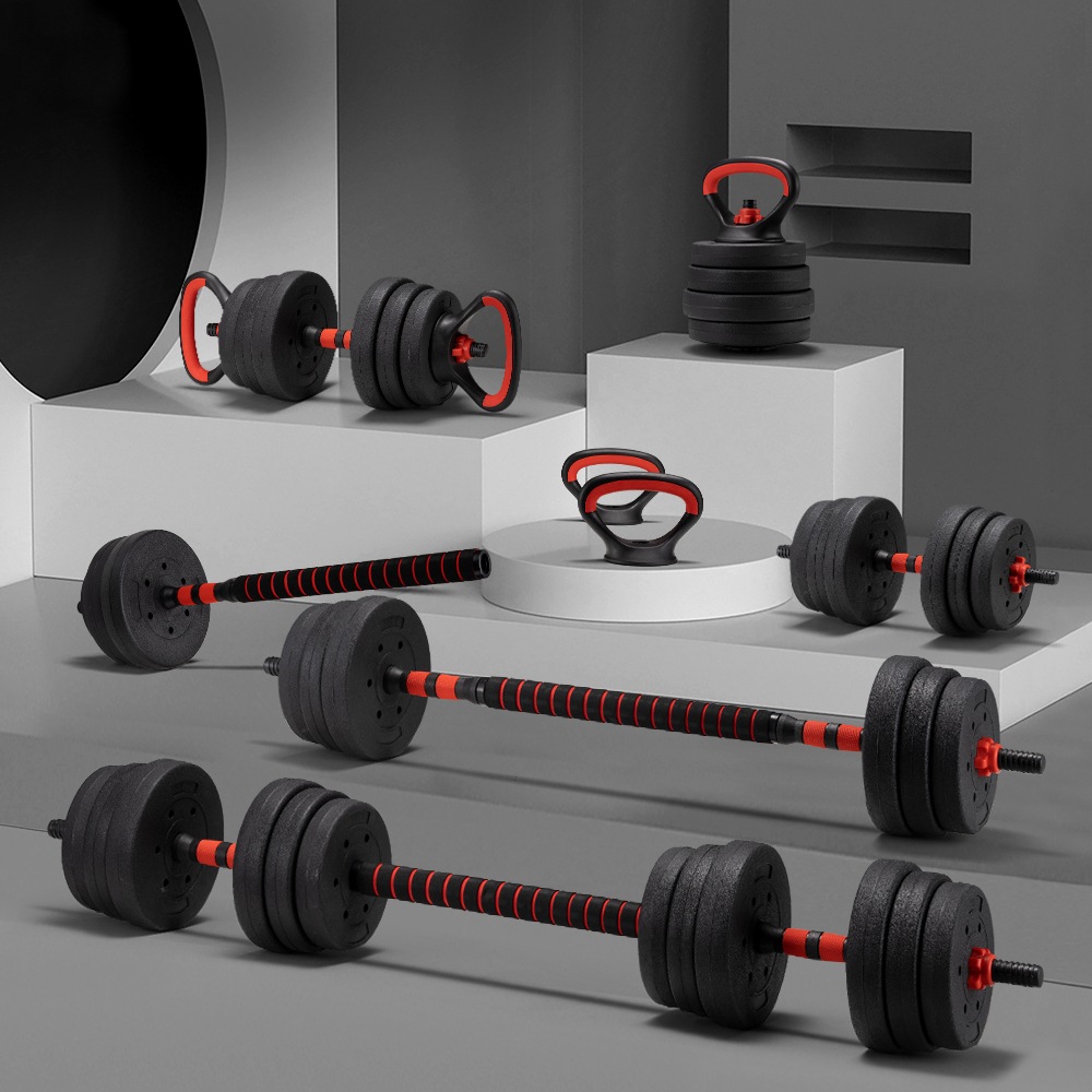 ProPulse 25KG Adjustable Dumbbell Barbell Set Home Gym Weights Exercise Australia