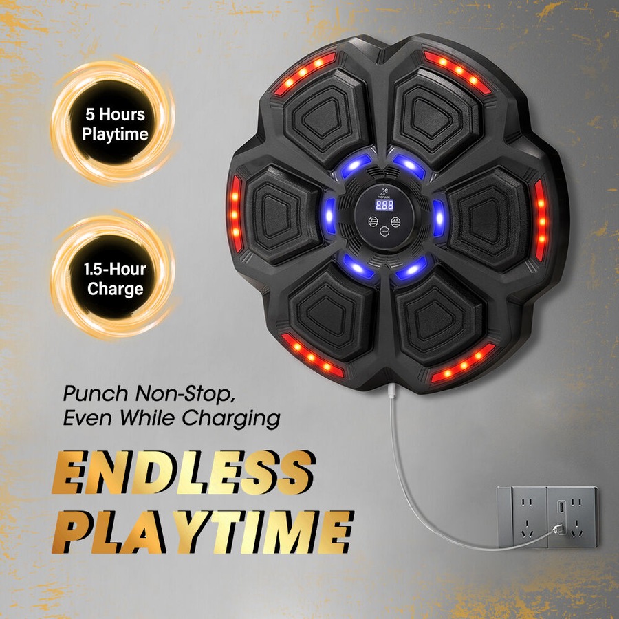 ProPulse Punching Boxing Machine Electronic Music Bluetooth Training 9 Speeds