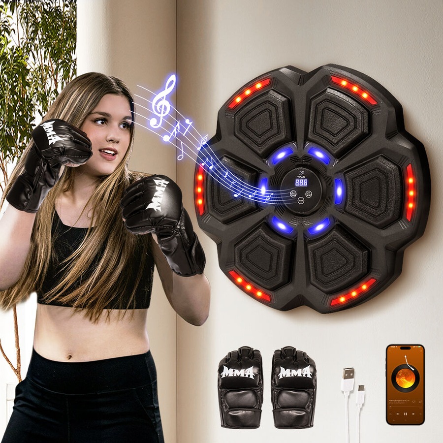 Buy ProPulse Smart Punching Boxing Machine Electronic Music 9 Speeds ...