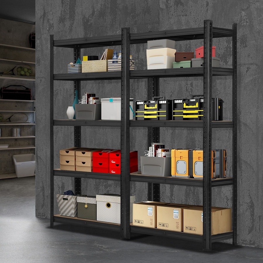 Buy Sharptoo 2x1.5M Garage Shelving Warehouse Rack Storage shelves ...