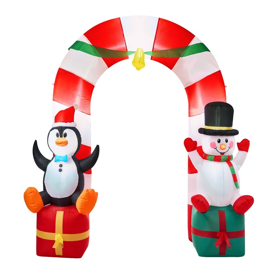 Tinseltown 2.6M Christmas Inflatable Archway Xmas Outdoor Decoration LED Lights