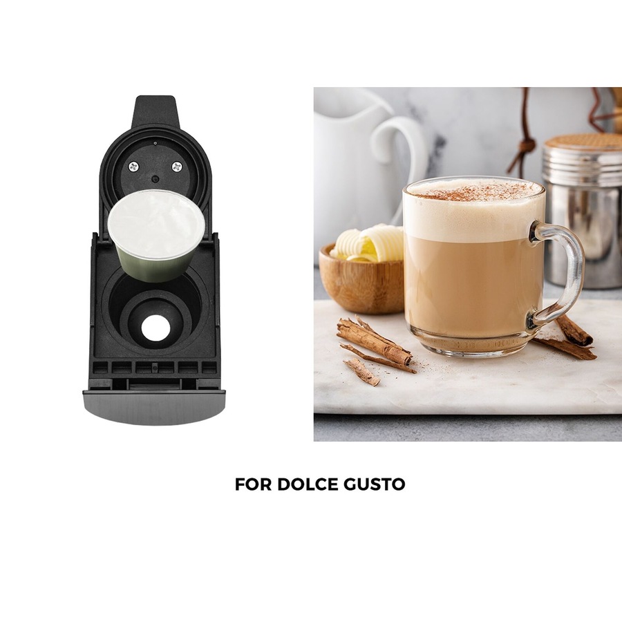 Vevare 5 in 1 Capsule Coffee Machine 19 Bar Nespresso Dolce-Gusto Pod K-Cup Maker