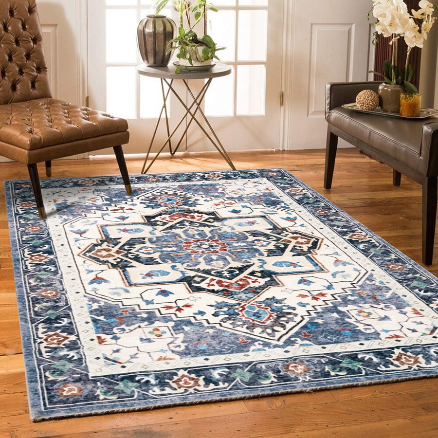 ZUNI Floor Rug Fluffy Area Rugs Soft Carpet Living Room Bedroom Pad 120x160cm