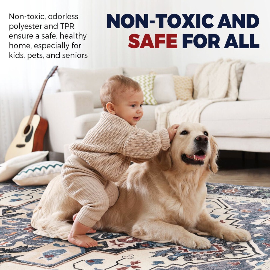 ZUNI Floor Rug Fluffy Area Rugs Soft Carpet Living Room Bedroom Pad 120x160cm