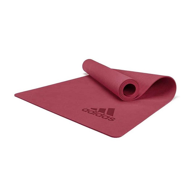 Adidas Premium Exercise Mat 5mm Mystery Ruby Size OSFA Fitness