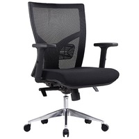 CENTRO LOW BACK Executive Chair BLACK FABRIC 