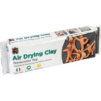 EC AIR DRYING CLAY Non-Toxic 1kg Terracotta