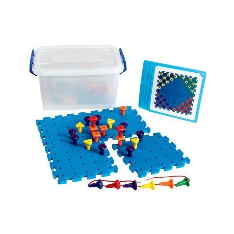 Buy EDX EDUCATION GEO PEGS And Peg Board Activity Set MyDeal