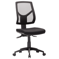 EXPO HIGH BACK Task Chair METRO BLACK FABRIC 