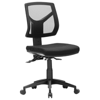 EXPO LOW BACK Task Chair METRO BLACK FABRIC 