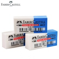 FABER-CASTELL PVC Free Viinyl Eraser Combination Ink Eraser + Pencil White/Blue