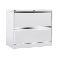 GO 2 DRAWER LATERAL FILING CABINET H705mm x W900mm x D473mm White China