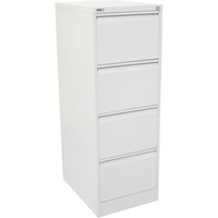 GO 4 DRAWER FILING CABINET H1321mm x W460mm x D620mm White China