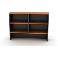 Om Hutch W1200 X D325 X H1080Mm Cherry/ Charcoal