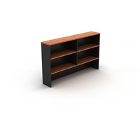 OM HUTCH W1350 x D325 x H1080mm Cherry/ Charcoal