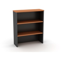 Om Hutch W900 X D325 X H1080Mm Cherry/ Charcoal