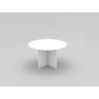 OM ROUND MEETING TABLE D900 x H720mm White