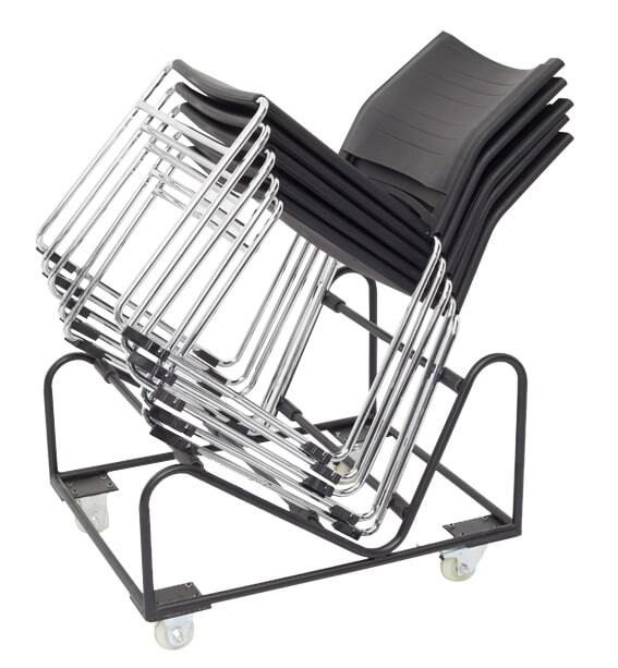 RAPIDLINE CHAIR TROLLEY Suits Zola Wimbledon and PMV Chair Models Black