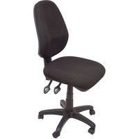 RAPIDLINE ERGONOMIC HIGH BACK OPERATOR CHAIR 480-620mmH x 520mmW x 480mmD Black