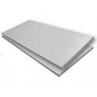 RAPIDLINE GO TAMBOUR SHELF ONLY W760 x D380 x H25mm White