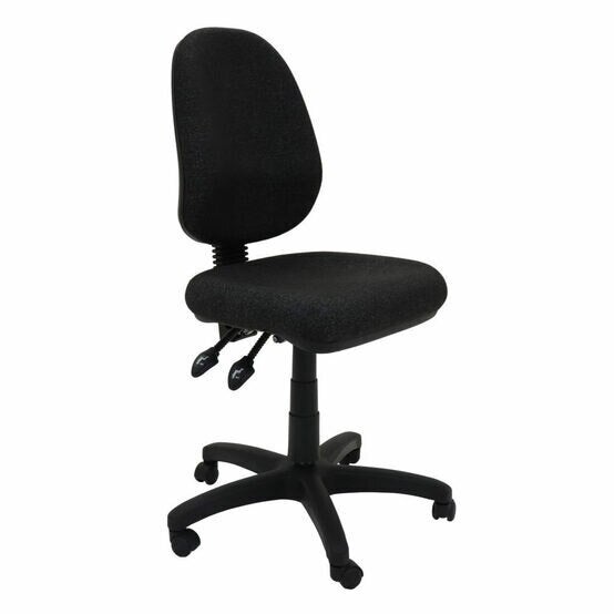 RAPIDLINE HIGH BACK TASK CHAIR 3 Lever Charcoal Fabric Seat and Back