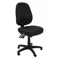 RAPIDLINE HIGH BACK TASK CHAIR 3 Lever Moulded Foam Charcoal Fabric