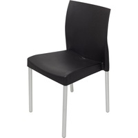 RAPIDLINE HOSPITALITY CHAIR 450mmH x 420mmW x 410mmD Black
