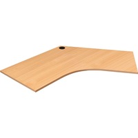 RAPIDLINE RAPID 120 DEGREE WORKSTATION TOP 25mmH x 1200/1200mmW x 700mmD Beech