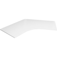 RAPIDLINE RAPID 120 DEGREE WORKSTATION TOP 25mmH x 1200/1200mmW x 700mmD White