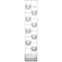 RAPIDLINE RAPID BLOOM VERTICAL GARDEN W390 x D210 x H1935mm White