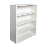 Rapidline Rapid Worker Bookcase 3 Shelves W900 x D315 x H1200mm Grey